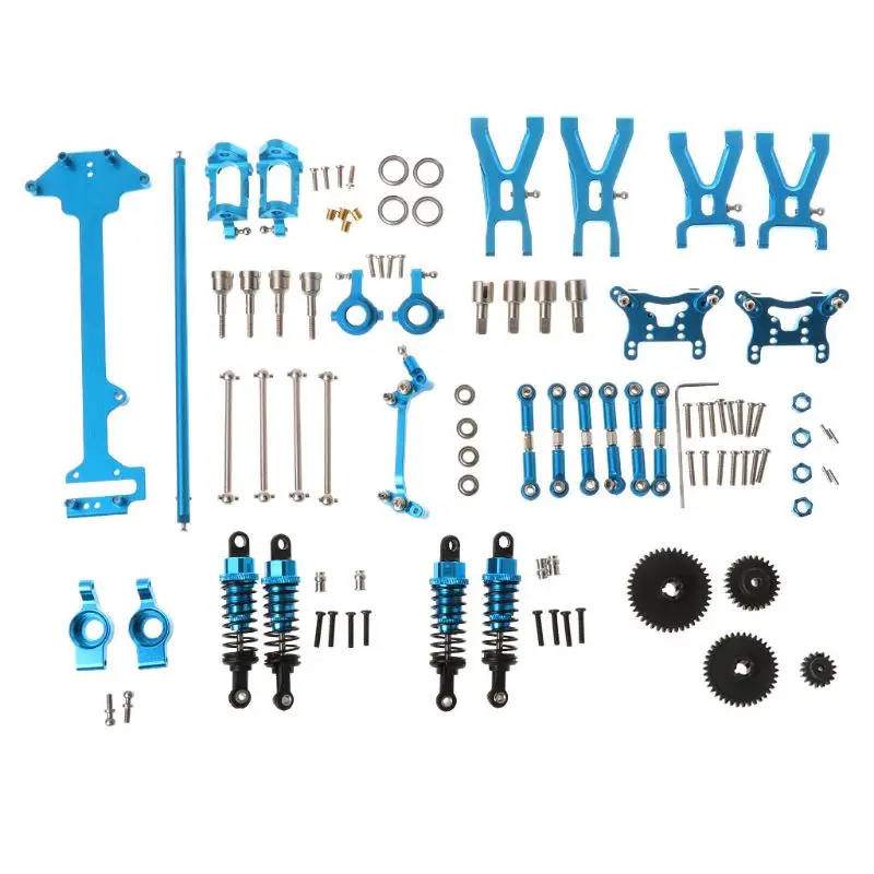 1 комплект обновления Запчасти комплект для 1/18 WLtoys A959-B A969-B A979-B K929-B электрический RC автомобиль Внедорожник Багги металлический Замена