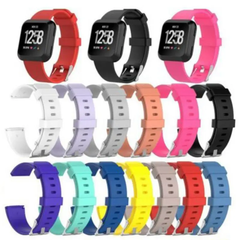 Fitbit Versa Lite/Versa качество товаров Смарт часы Защита Замена Браслет 2-го поколения силиконовый ремешок