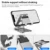 Aieach Aluminium Adjustable Fold Holder Tablet Stand For iPad Samsung Xiaomi Tablet Desktop Holder For iPad Soporte Tablet Stand