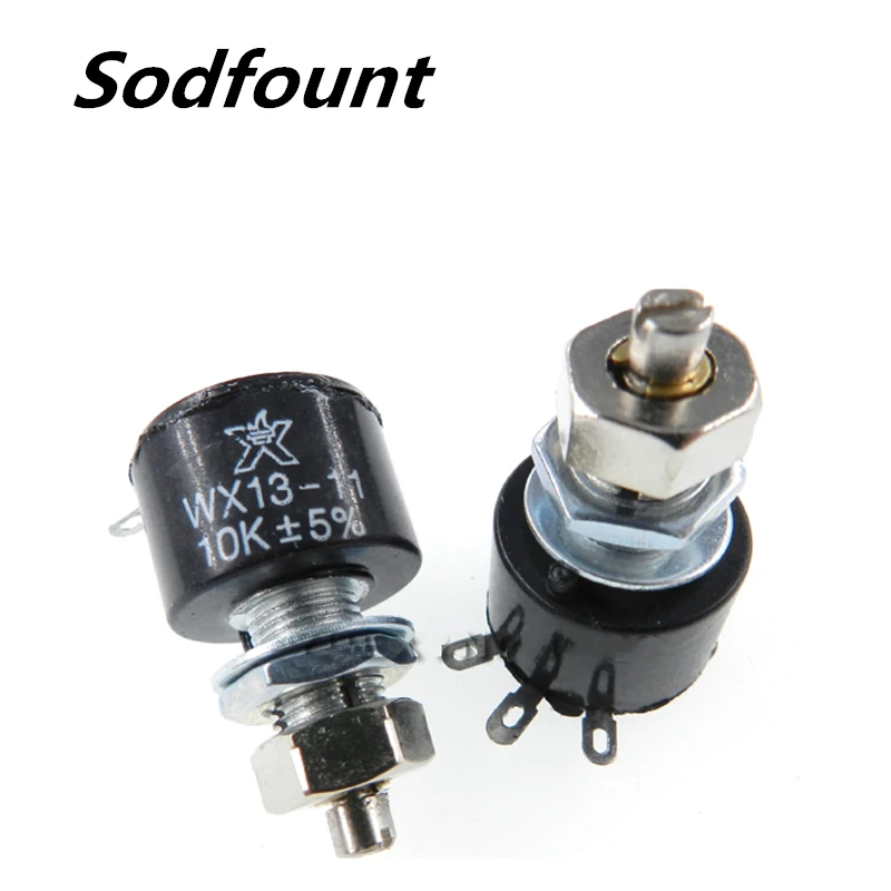 10pcs Wx1311 100vdc 1w Singleturn Potentiometer. Wx14b Singleturn