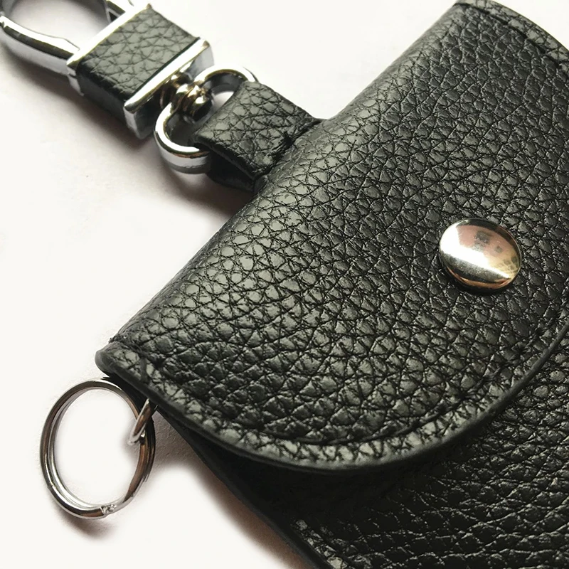 PU Faraday ключи RFID сигнальный блокатор чехол противоугонные сумки без ключа Автомобильный ключ чехол для ключа для защиты конфиденциальности BAG1070