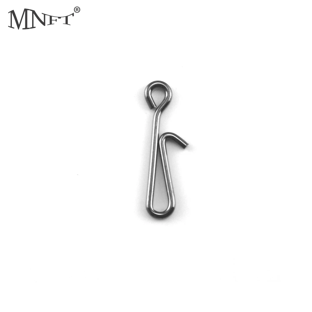 MNFT 50PCS/Lot High Quality Fishing Swivel Hanging Snap Small Fishing Tackle  Connector Tools