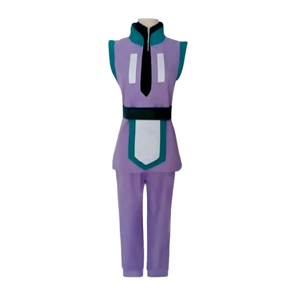 

Anime Hunter x Hunter Shalnark Cosplay Costume Top+Pants Red Purple Halloween Christmas Party Carnival Men Women Couple Suit