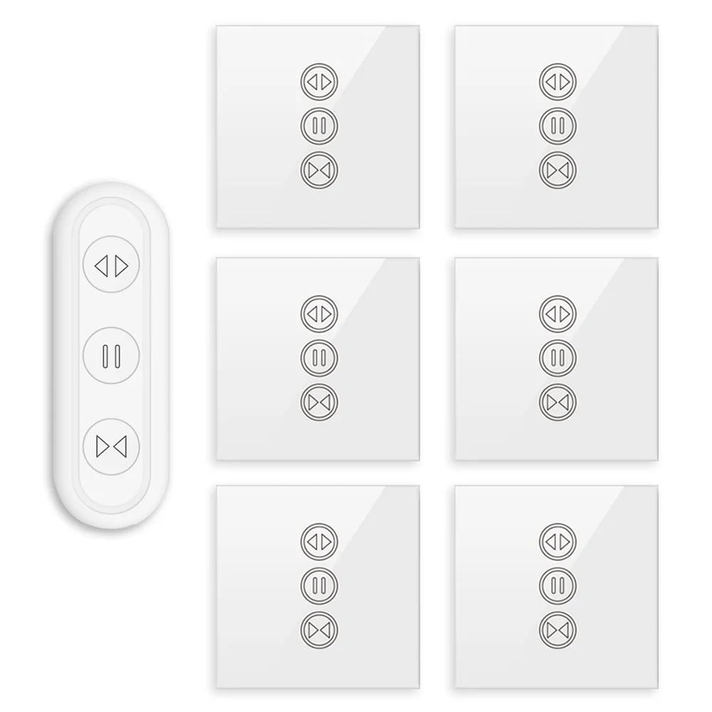 Tuya vida inteligente cortina interruptor persianas de Control remoto del motor de obturador RF + WIFI App temporizador Google Aelxa Echo de casa inteligente