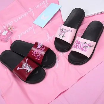 

Women Slides Thick Soled Slippers Summer Platform Sandals Black Red Cartoon Cat Women Shoes Bothe Flip Flops Zapatillas Mujer