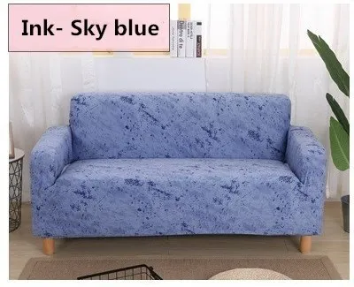 Sky blue Секционные эластичные диванные чехлы для дивана Forros Para Muebles De Sala современный диван для гостиной - Цвет: Sky blue