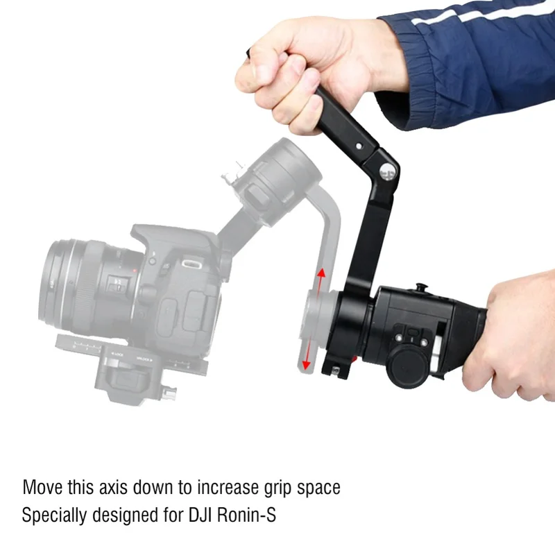 DJI Ronin-S ручной карданный стабилизатор удлинитель ручной держатель Zhiyun 2 Feiyu AK2000 строп удлинитель ручка кронштейн
