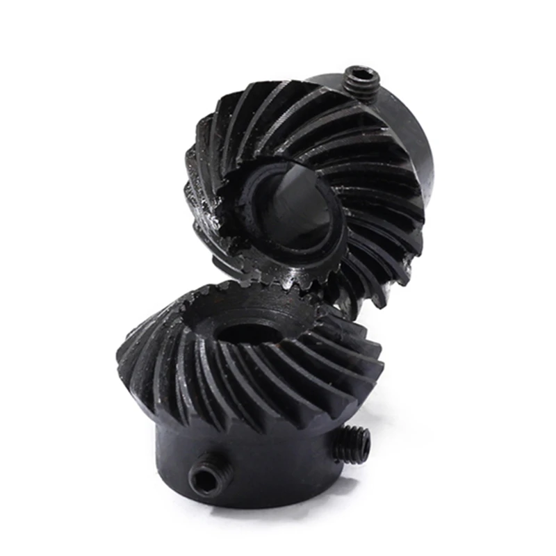 Precisão Helicoidal Engrenagem Cônica Engrenagem de Aço Espiral 1m 15 Dentes 20 Dentes 25 Dentes mm mm mm mm 1m 20 t 25 t