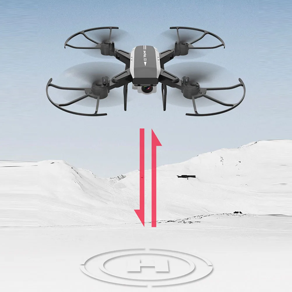 KY606D HD Hover аэрофотосъемка летательный аппарат портативный Радиоуправляемый вертолет игрушки 20 минут Дрон 4K складная рука wifi четырехосный