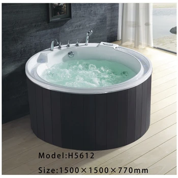 

indoor Jacuzzi Large spa round pool massage bathtub with surfing and usb