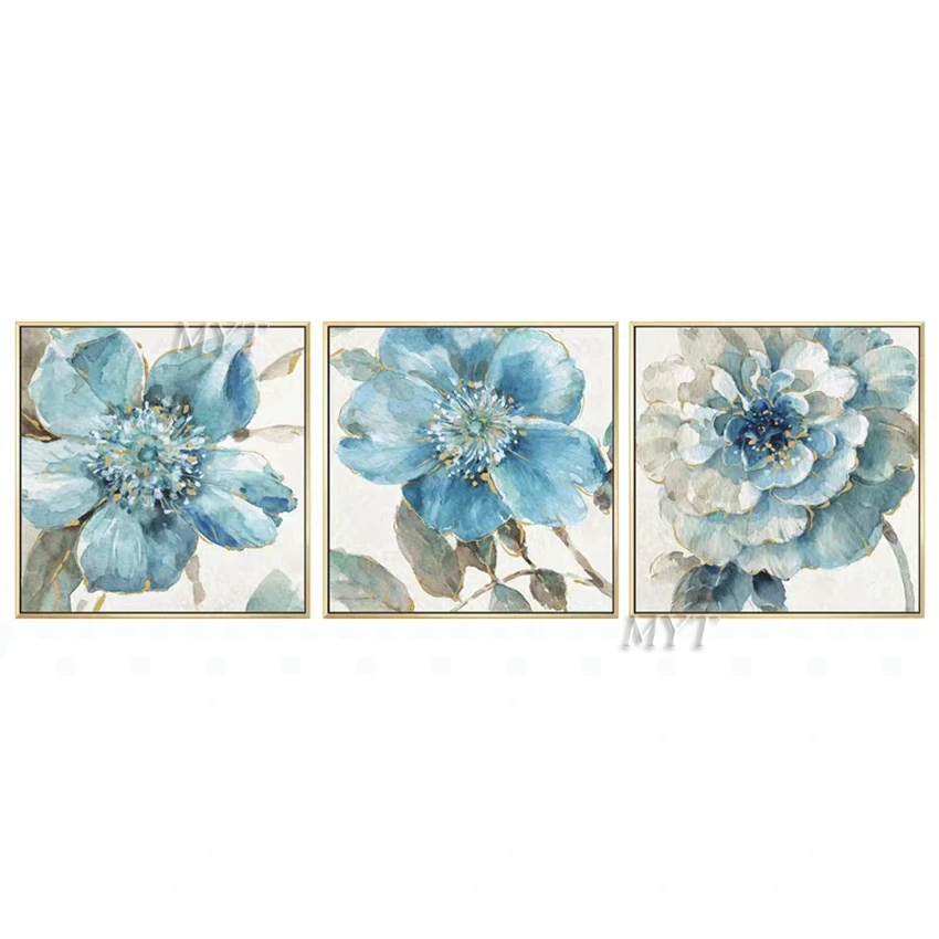 17+ Best Blue floral wall art images info