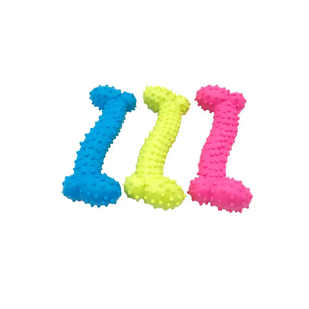 Rubber Dog Toy with Thorn Bone Rubber Molar Teeth Pet Product Pet Toy Dog Bite Resistant Molar Training Drop Ship