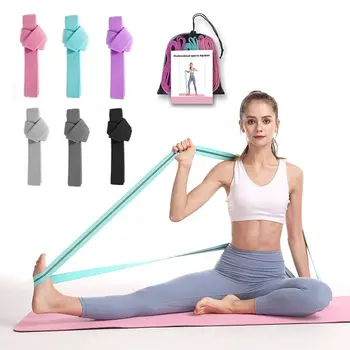 

15-45LB Yoga Pull Up Strap Stretching Belt Elastic Loop Training Facility Gym Fitness Exercise Small Size Easy To Carry