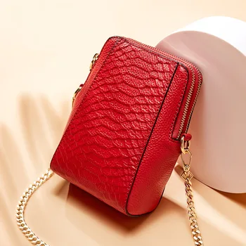 

One-Shoulder Bag Women New Shoulder Bag Mobile Phone Bag Mini Chain Women's Bags