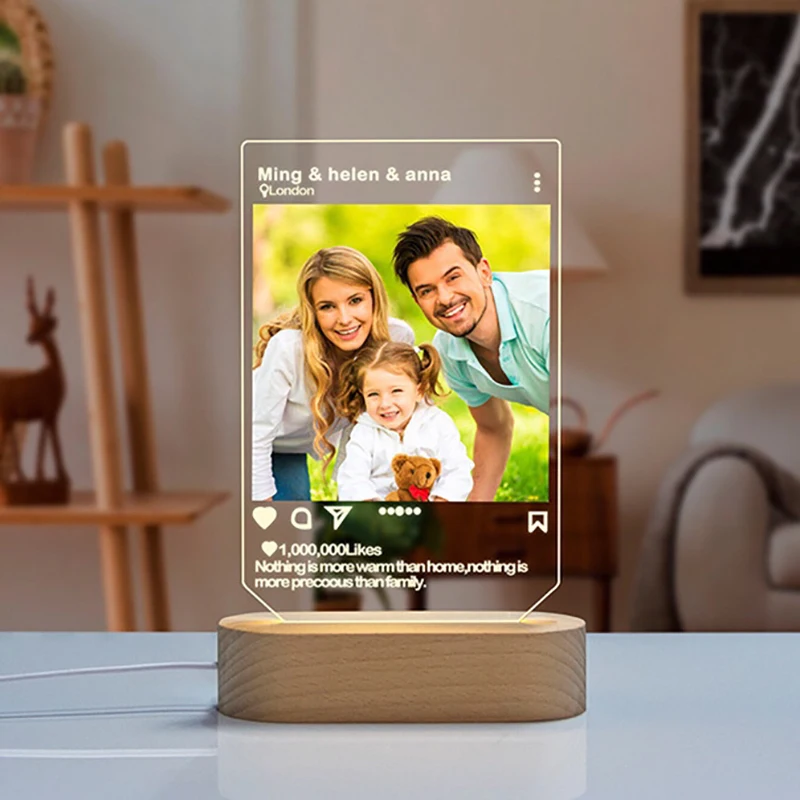 Base LED Per Display Con USB - Illuminazione 7 Colori Per Piastre Acriliche E Decorazioni - Foto 10