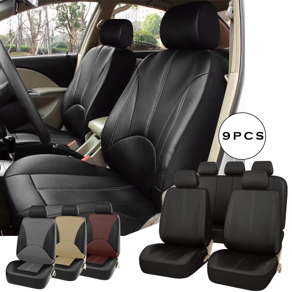Кожаные чехлы на сиденья для Nissan note almera x-trail leaf teana tiida altima juke qashqai автомобильные