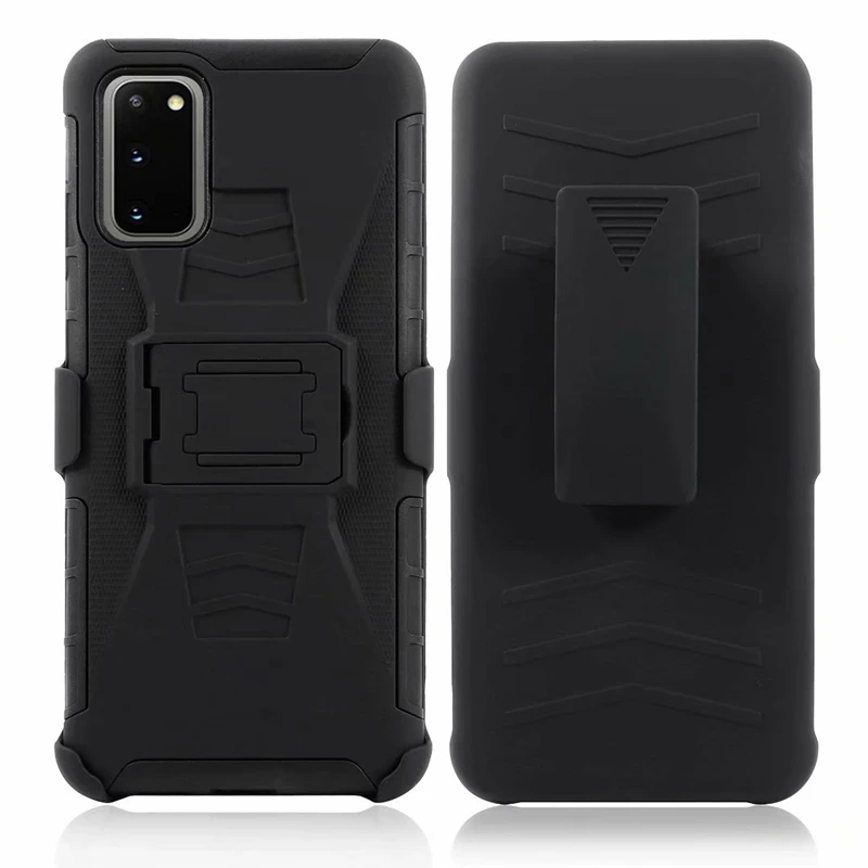 Belt Clip Armor Shockproof Phone Case For Samsung Galaxy S10 Plus S20 FE S22 S21 Ultra A12 A32 A52 A21S A51 A71 A50 A53 Cover cute phone cases for samsung 