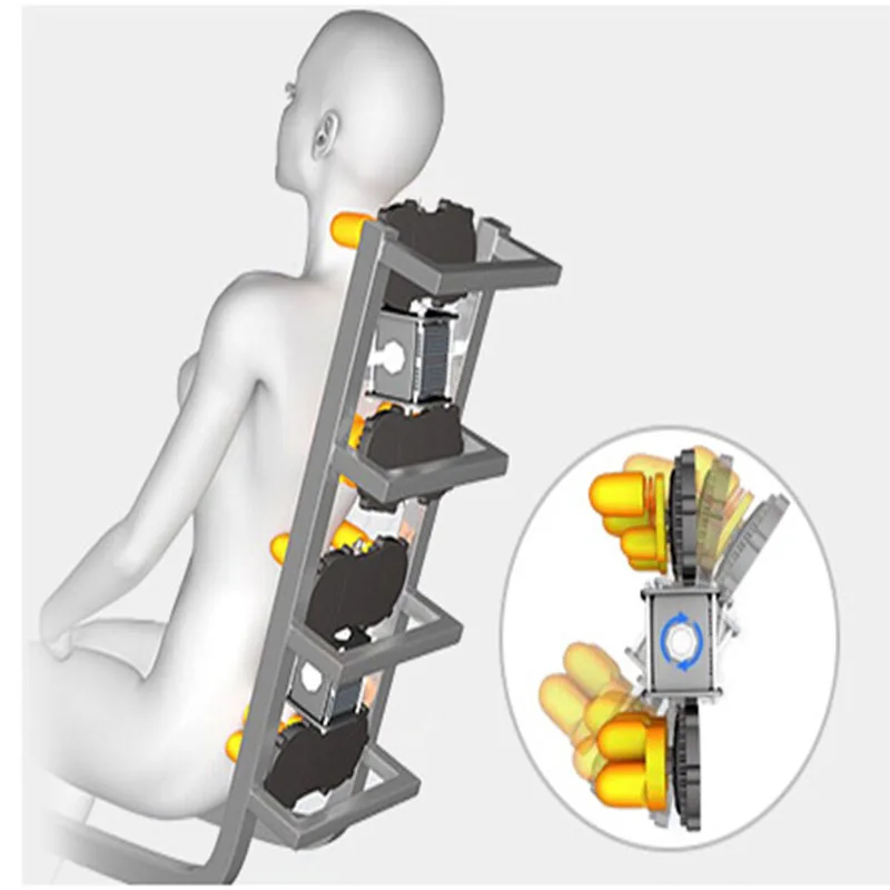 Массажное кресло для дома автоматическое разминание тела умный массаж многофункциональное пространство роскошный салон полный семейный