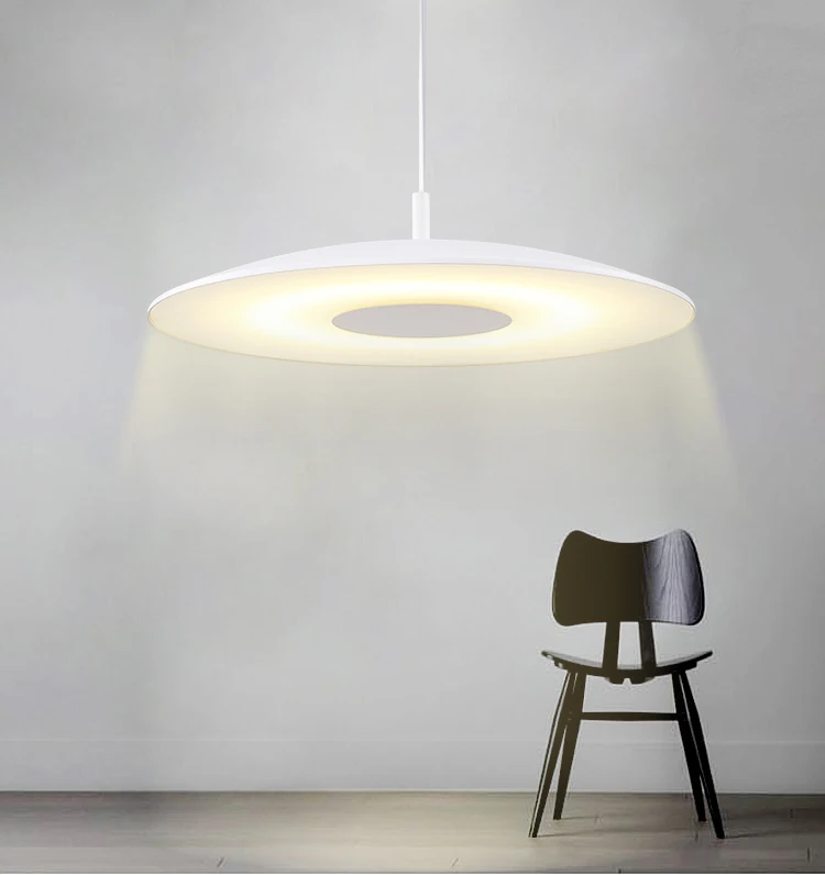 Modern-D50cm-White-or-Warm-acrylic-paint-round-circle-hanging-lamp-24W-led-dining-room-pendant (2)