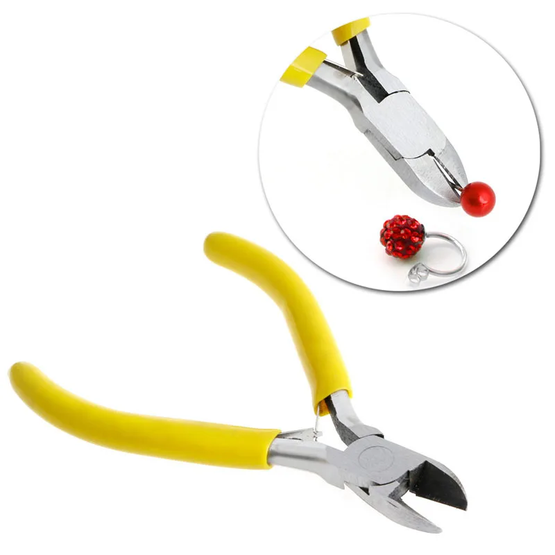 

DIY Mini Diagonal Cutting Pliers Practical Jewelry Handmade Carbon Steel Tool B95B