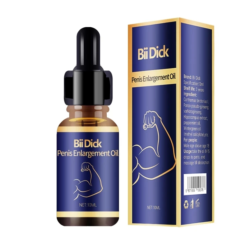 Male Penis Enlargement oil Pene Erection Aphrodisiac Essential Oil Sex Delay Dick Viagra Growth Thicken Massage