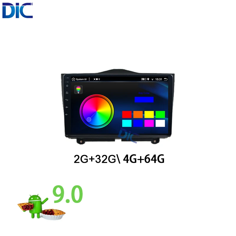 Android 9.0 1 din HD 4K MP5 video carplay PX6 multimedia auto radio car navigation GPS player for Lada Granta