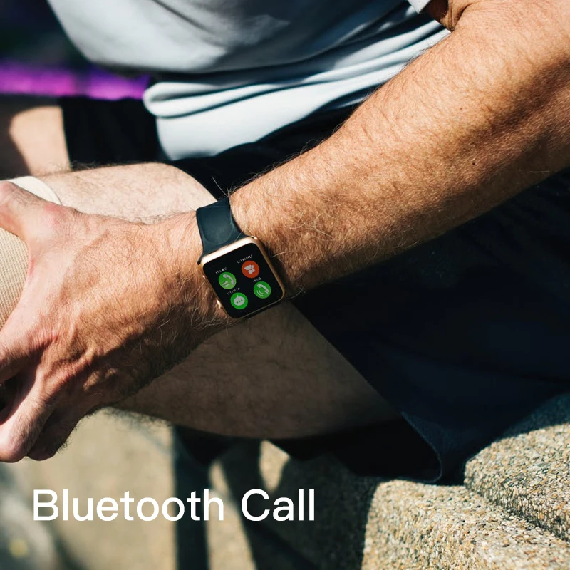 Скидка 50% на 42 мм умные часы серии 4 1:1 Push Message Bluetooth подключение для Android телефона IOS apple iPhone 6 7 8 X Smartwatch