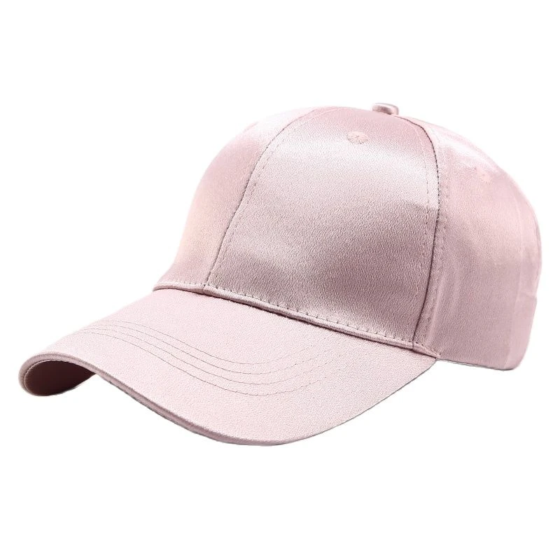 Gorras de béisbol de satén liso, baratas, 6 para hombre y mujer|Gorras de béisbol para mujer| - AliExpress