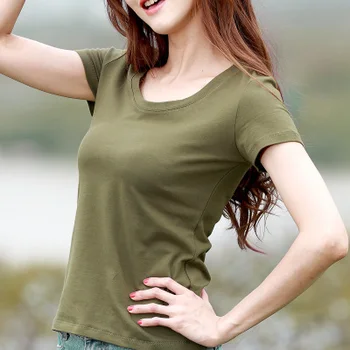 

2020 Summer Fashion T Shirt Women gray Woman Tshirt