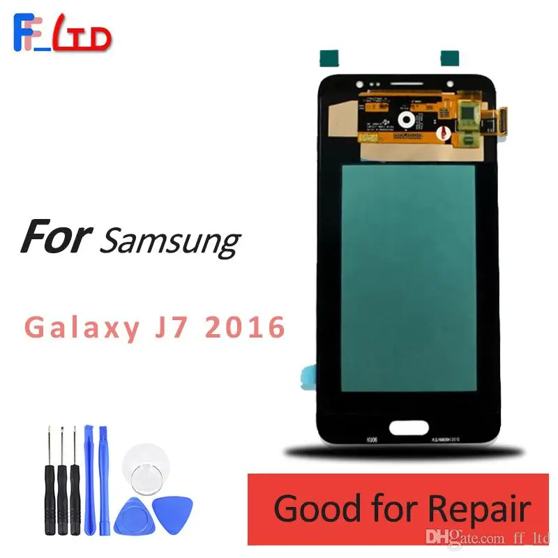 ЖК-экран для samung galaxy J7 2016 сменный в сборе J710F/J710FN J710M/J710MN J7108 | Мобильные телефоны и