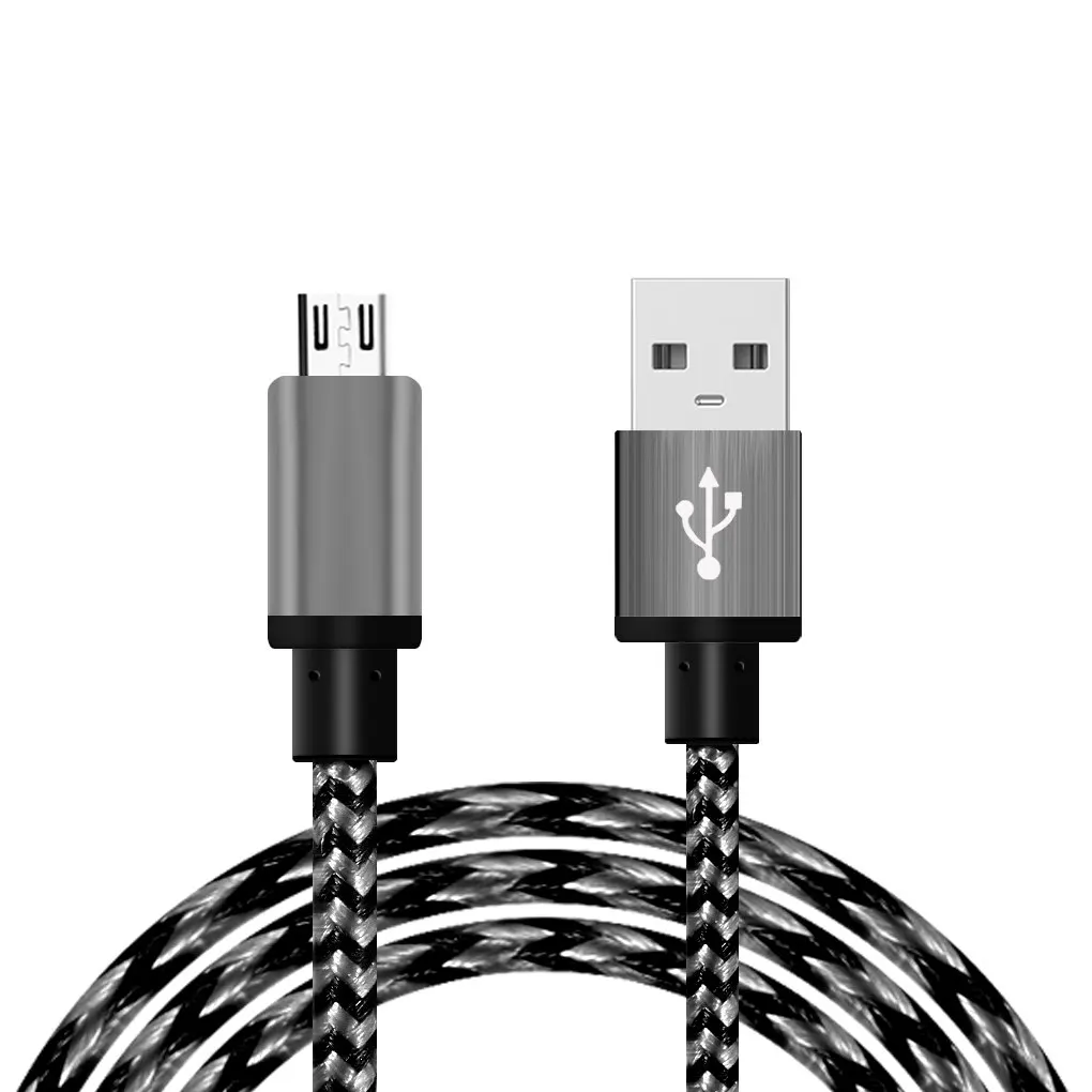 Универсальный кабель Micro USB для передачи данных для Samsung Galaxy S4 S5 S6 Note2 для htc для Xiaomi для huawei 5 цветов