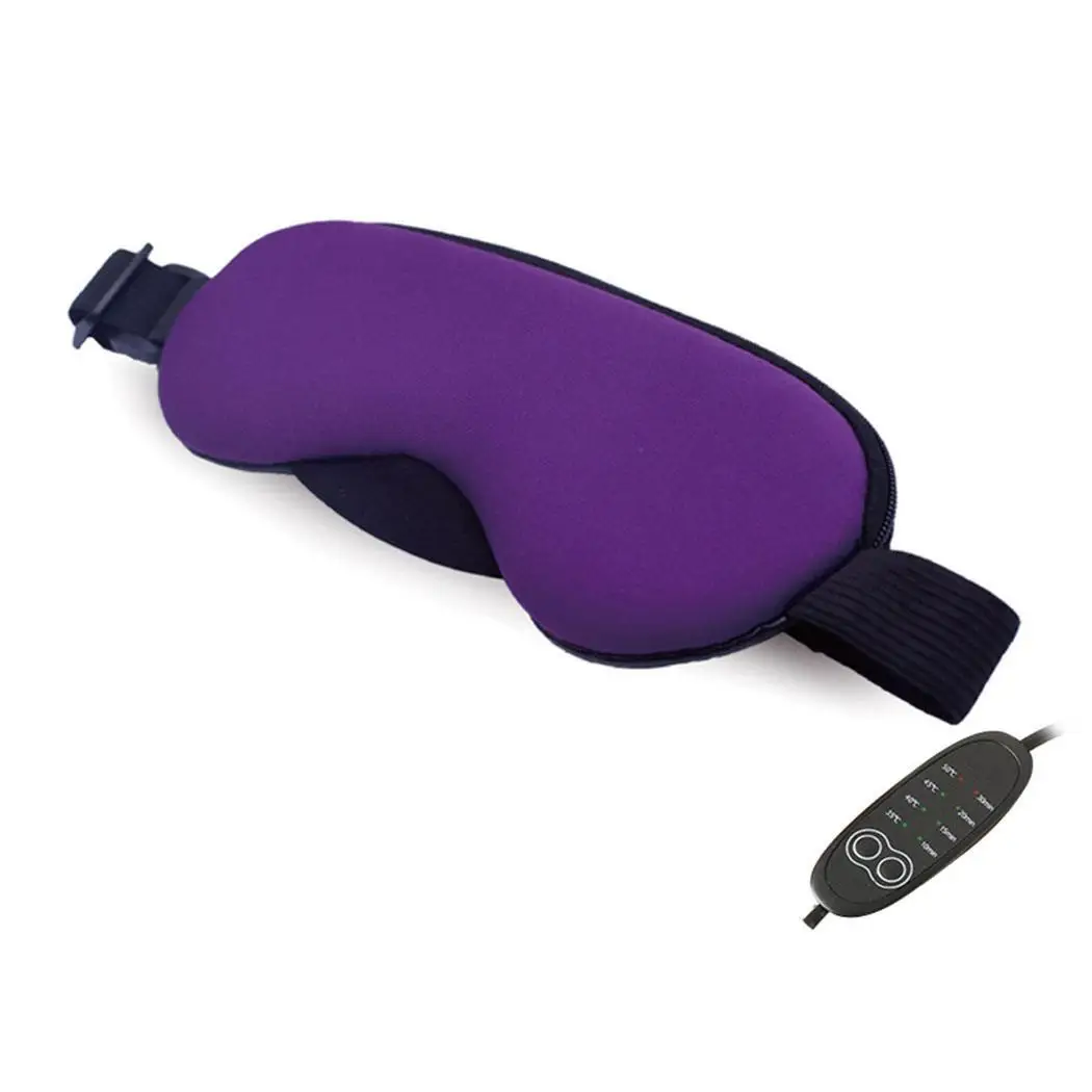 

Soft Comfortable Steam Eye Mask Cola 35-50 and Hot Gel Home Sleeping Eye Gray, Purple, Multicolor 5V Mask