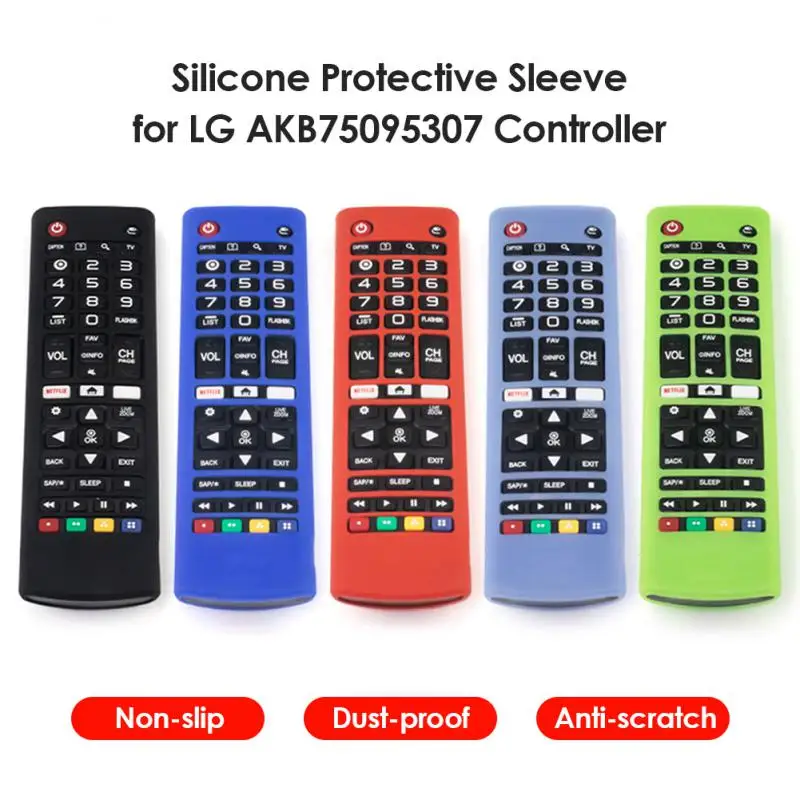 

Silicone Remote Controller Cases Protective Covers for LG Smart TV Remote Control AKB75095307 AKB74915305 AKB75375604