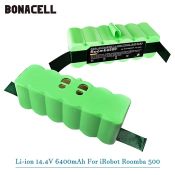 

14.4V 6.4Ah Li-ion Battery with Brand Cells for iRobot Roomba 500 600 700 800 Series 510 530 550 560 650 770 780 790 870 880 R3