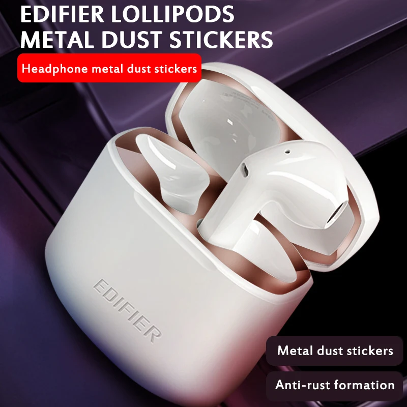 Earphone inner cover Stickers For LolliPods Dust Protective Film for Inner Cover of Wireless Bluetooth Headset | Электроника