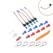 Средний Take электрический прибор 5 загружен+ 10 15A пластина безопасности/экстрактор/рокер инструмент/кабельная стяжка и набор