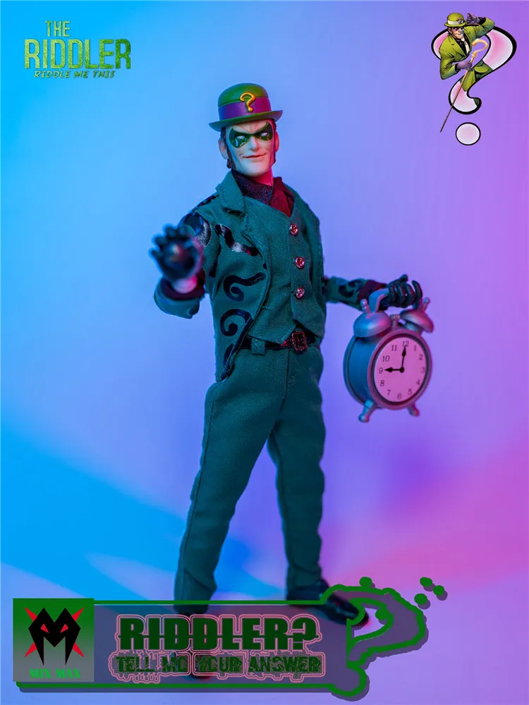 MixMax 1/12 6 дюймов The Riddler MX1903 Коллекция фигурка для фанатов подарок на праздник