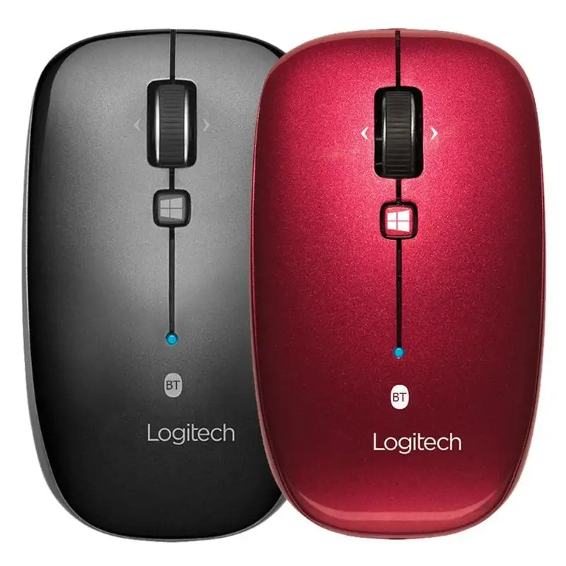 Беспроводная Bluetooth мышь logitech M557, 4 клавиши, 1000 dpi, оптические планшетные мыши, Компьютерные периферийные аксессуары
