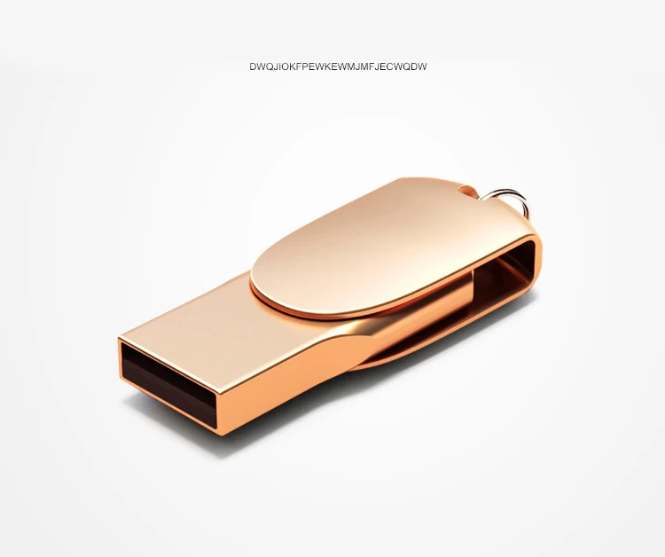 2,0 USB флэш-накопитель для мобильного телефона компьютер двойной USB OTG карта памяти Флешка 8 ГБ 16 ГБ 32 ГБ 64 Гб 128 ГБ флэш-накопитель u-диск-золото