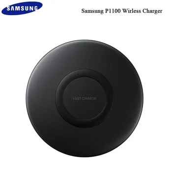 サムスン EP-P1100 高速ワイヤレス充電器 10 ワット急速充電ギャラクシー S10 S9 S8 プラス S7 エッジ Note10 + 9 5 3 iphone 8 × xr プラス