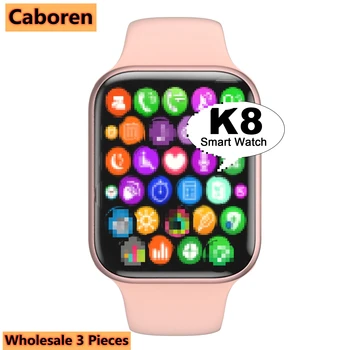 

Wholesale 3 Pieces IWO15 High Quality Men Women GPS Smart Watch K8 1.78 Inch Bluetooth Heart Rate for Android IOS PK IWO 12 13
