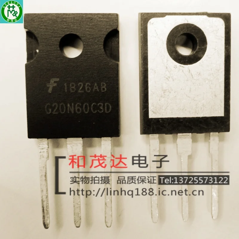 5 шт./лот HGTG20N60C3D G20N60C3D-247 600V 20A