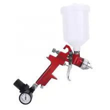 Аксессуары для электроинструмента 600 мл HVLP Воздушный Автомобильный Окрасочный пистолет грунтовка для автомобилей ремонтный Краскораспылитель с воздушный клапан давления спрей краска