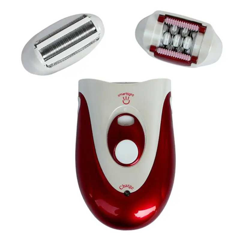 2 in1 Battery Powered Wet and Dry Epilator Hair Removal Machine Rechargeable