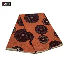 ACI 6 ярдов настоящий воск Tissu Africain ткань из полиэстера с принтом пэчворк гарантированный настоящий голландский воск африканская ткань Анкара