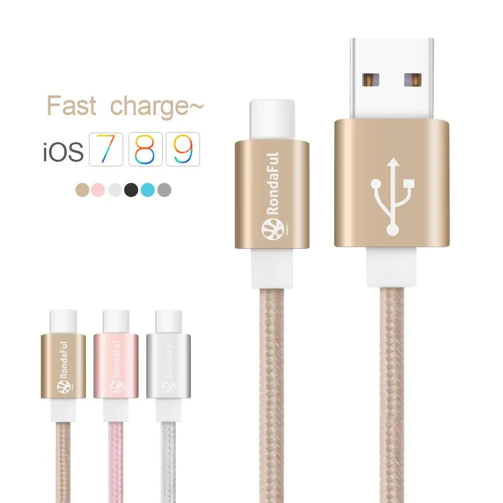 Кабель для зарядки и передачи данных RondaFul для Iphone6S Iphone6PLUS