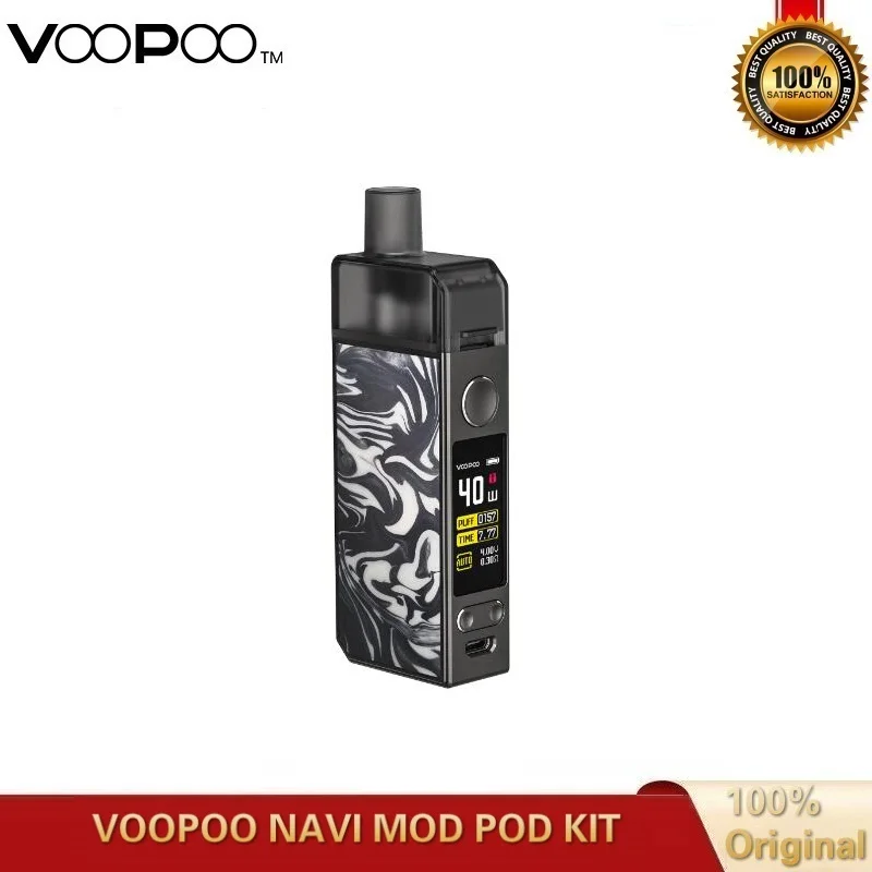 Комплект VOOPOO NAVI Pod 1500 мАч встроенный аккумулятор с 3,8 мл Pod PnP-VM3 и PNP-VM4 катушка Vape Kit VS Vinci X Pasito Kit