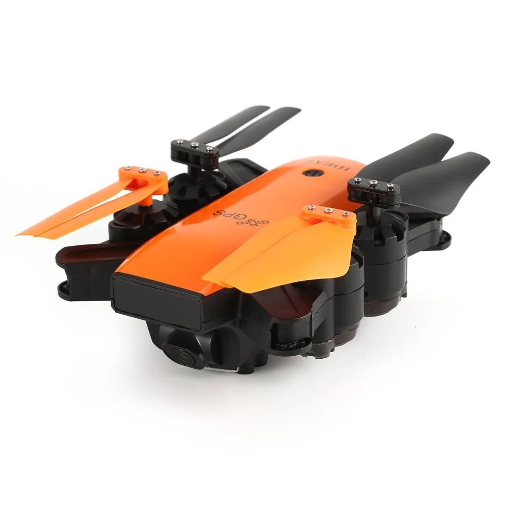Le-idea IDEA7 2,4G RC Дрон складной Квадрокоптер с 720P широкоугольной Wi-Fi камерой gps удержание высоты Безголовый возврат одной кнопкой