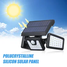 Портативный 70 лампочек солнечный светильник энергосберегающий три головы вращающийся полностью автоматизированная работа Индукционная Солнечная лампа садовый светильник