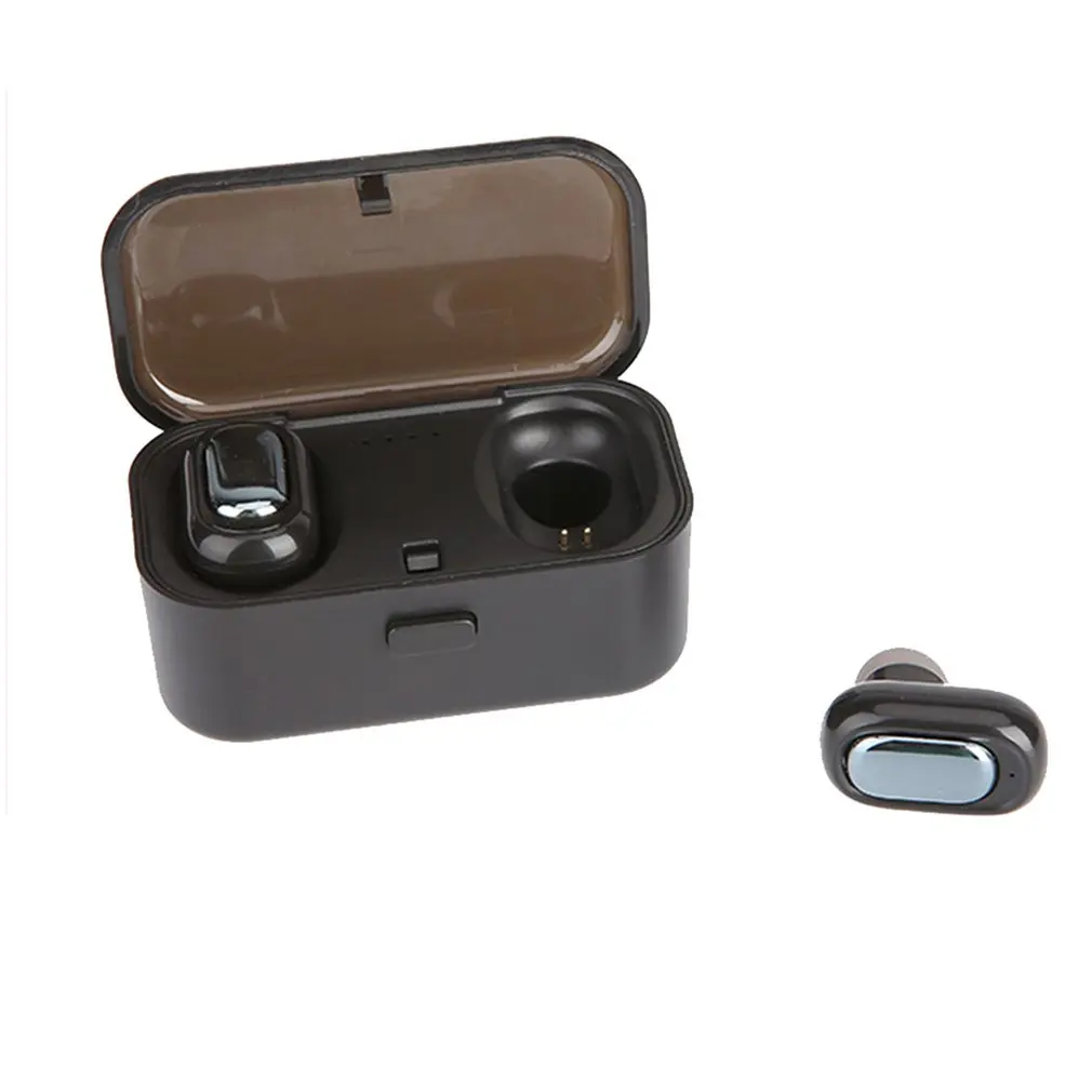 Wireless Headset Mini Binaural Sports Running Stereo Earbuds Tws5.0 Private Mode L1 With Charging Compartment